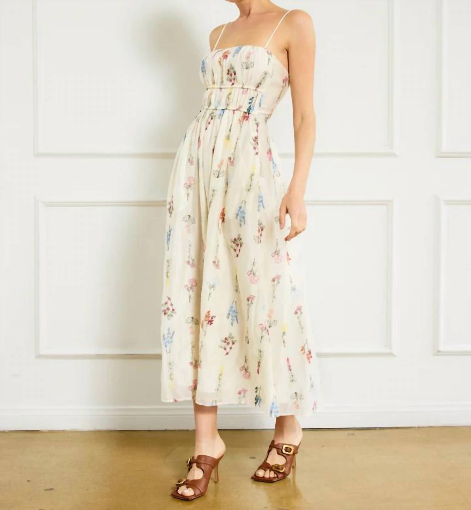 Line And Dot - Fiori Maxi Dress