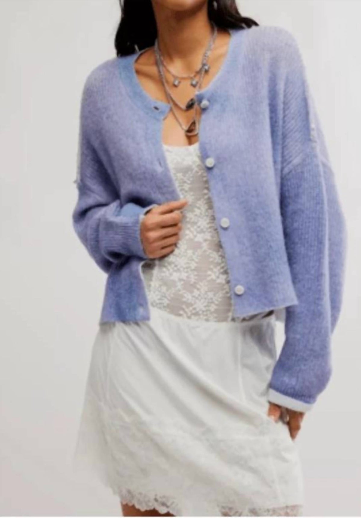 Free People - Ottilie Softspun Ribbed Knit Cardigan
