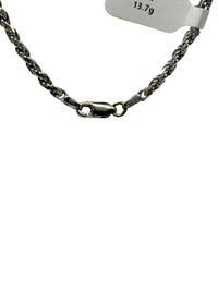 Milano Jewelry - Diamond Cut Rope Chain Necklace