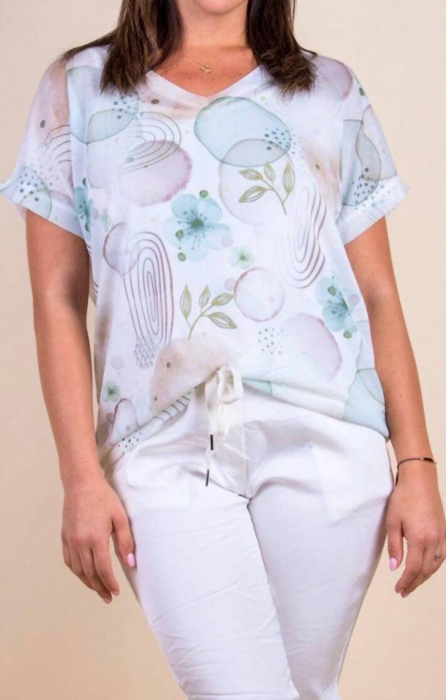 Gigi Moda - Abstract Gina Top