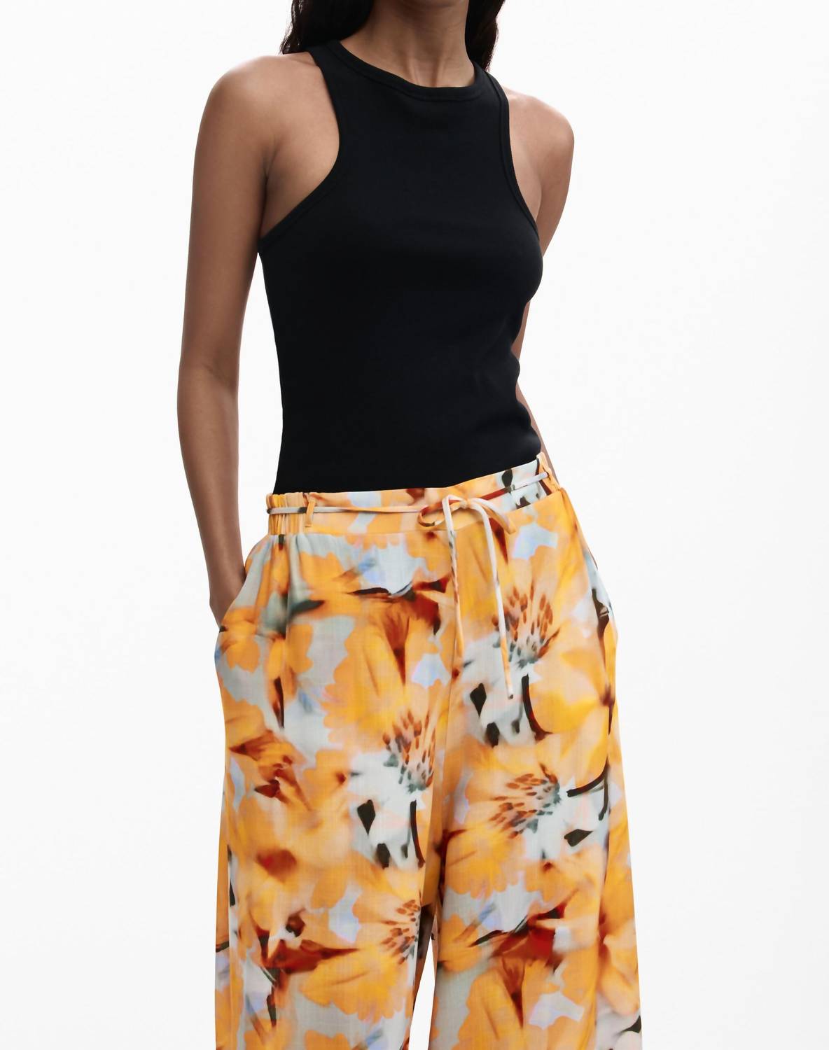 Desigual - Flowy Floral Trousers