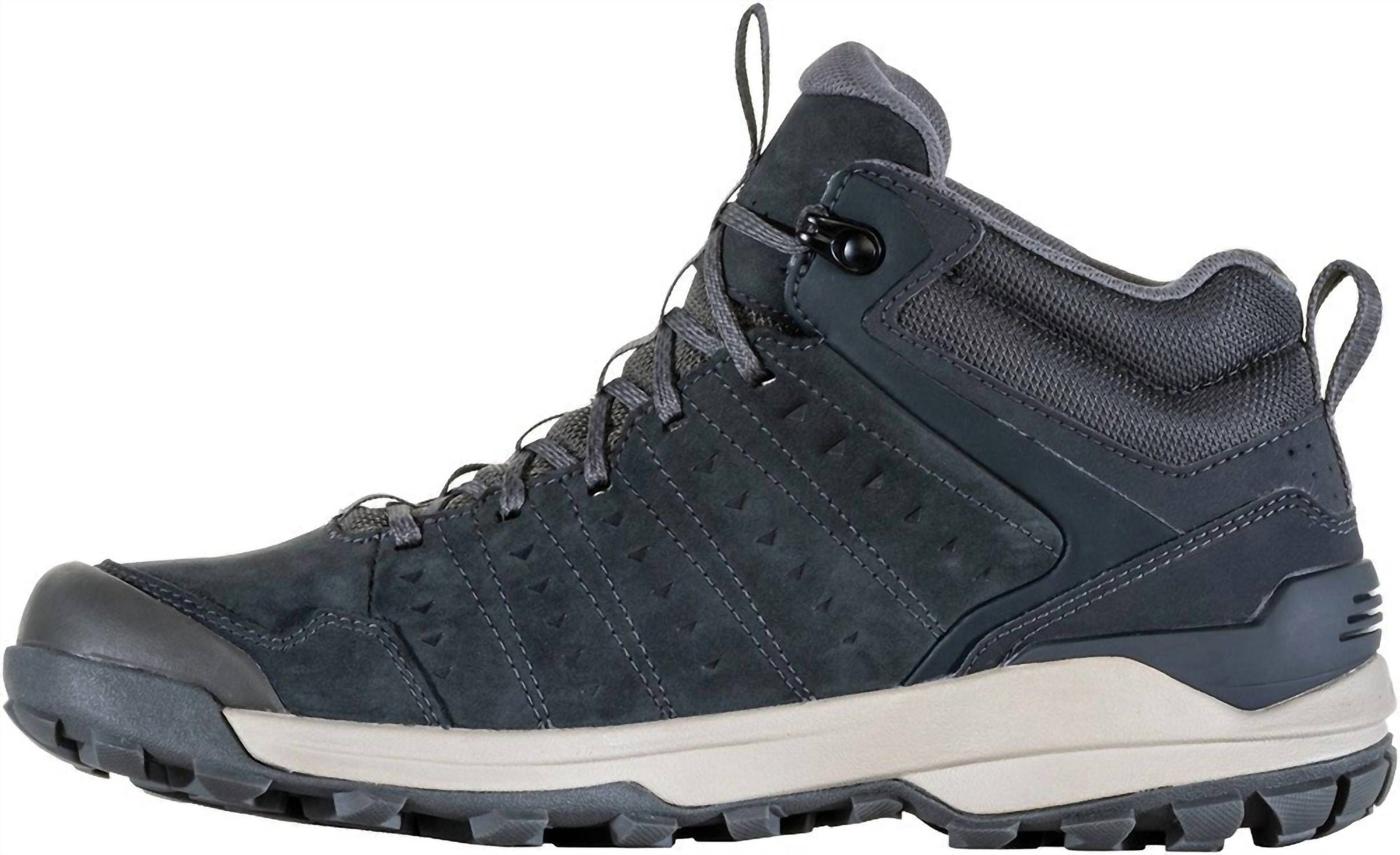 Oboz Men's Sypes Mid Leather B-dry Boots in lava rock - men's boots - alternate view