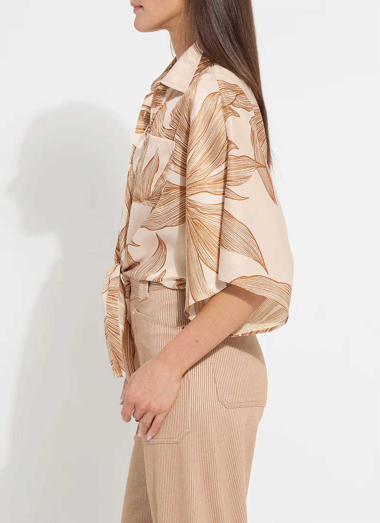 Lysse - Nilza Tie Dolman Sleeve Top