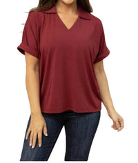 Grace + Emma - Cara Collared Top