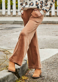 Mayoral - High Waist Pull On Corduroy Pant
