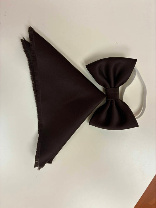 Quiet Luxury - Men's Bow Tie And Pocket Piece