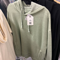 Royce Apparel - Unisex Kangaroo Pocket Drawstring Hoodie