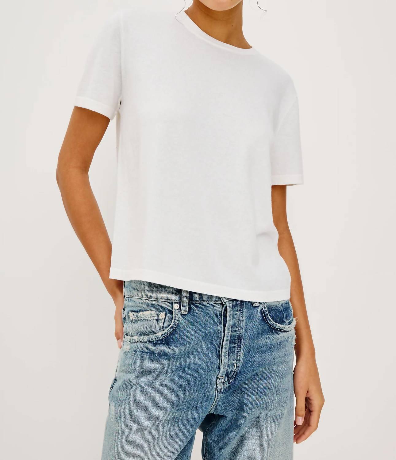 Rails - Cotton Cashmere Short Sleeve Tee