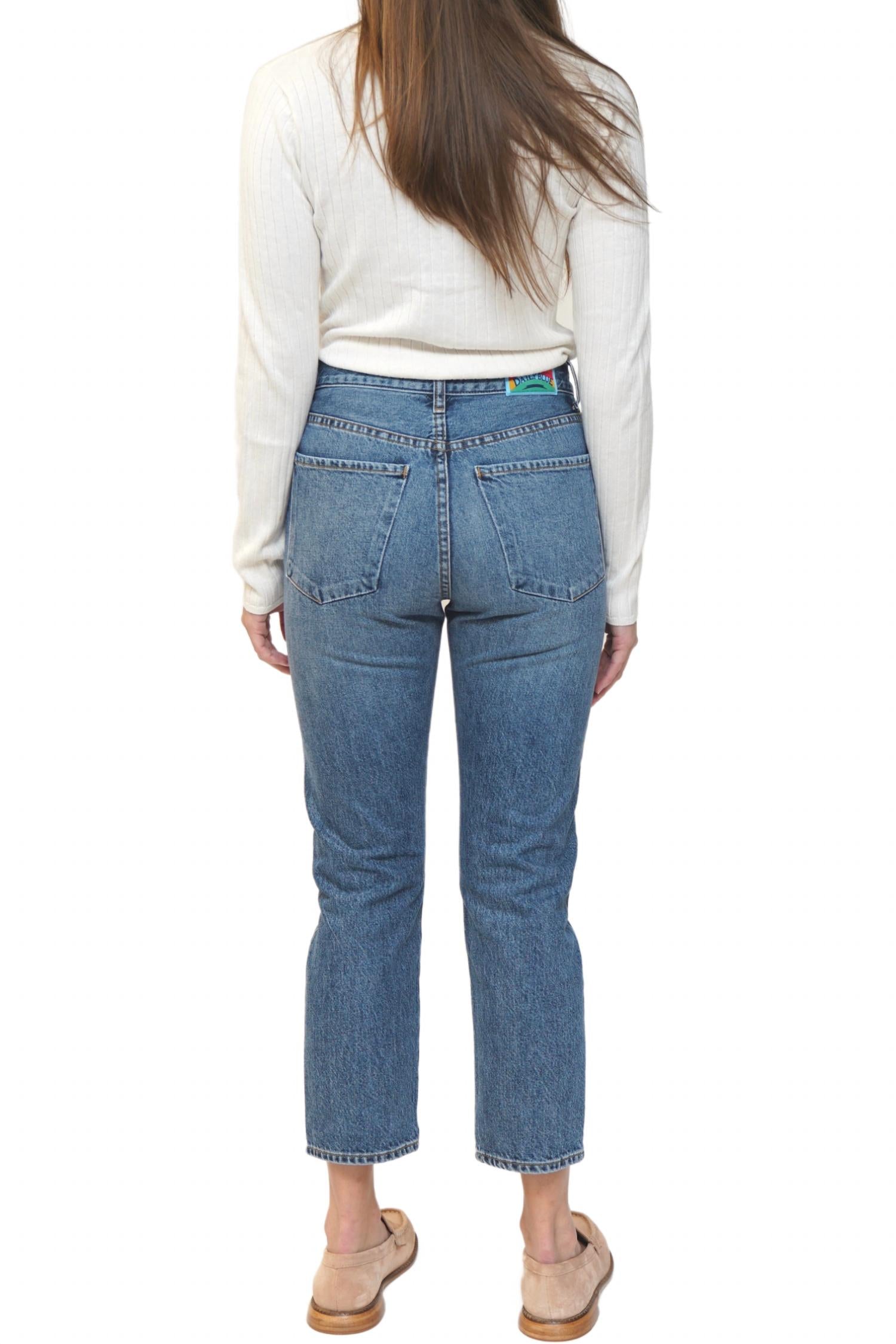 Daily Blue - Classic Cropped Jean in Storm