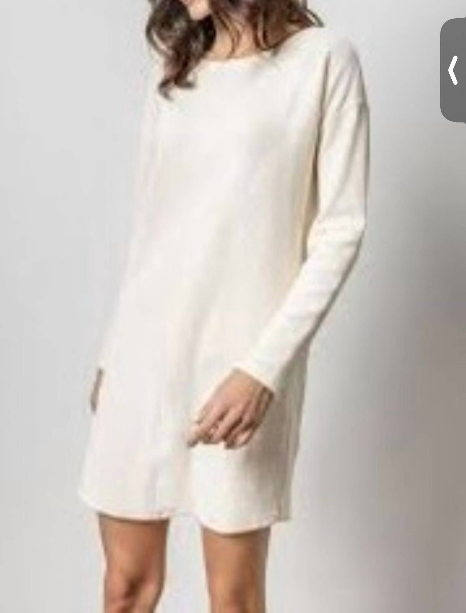 Lilla P - Seamed Boatneck Dress