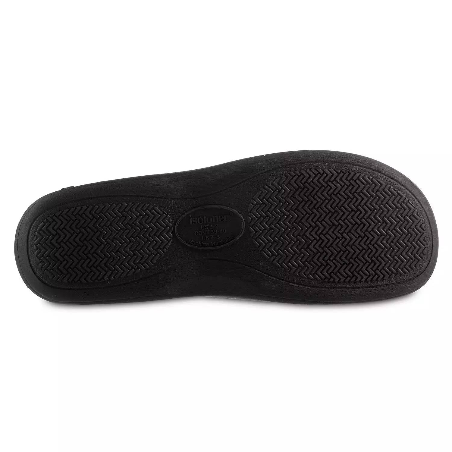 Isotoner - Men's Roman Recycled Fleece Moccasin Slippers