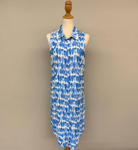 Charlie B - WOMEN'S SLEEVELESS BUTTON FRONT SHIRT DRESS