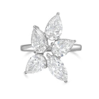 Diana M Jewels - Women's Pear & Marquise Lab-Grown Diamond Fashion Ring (8.00 Ct) - Elegant Plus