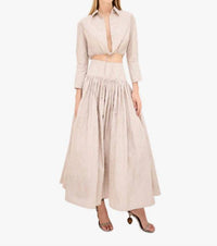 Alexis - Mazi Long Sleeve Cropped Top