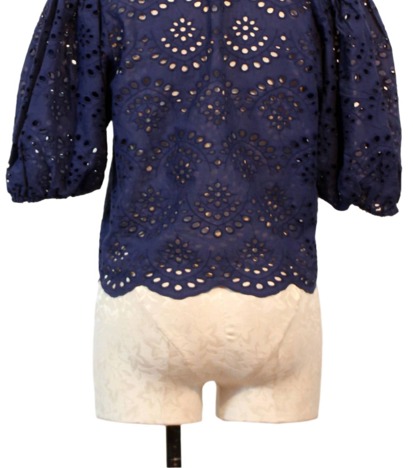 Gretchen Scott - Women's Babs Eyelet Top