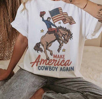 Bohemian Cowgirl - Make America Cowboy Tee