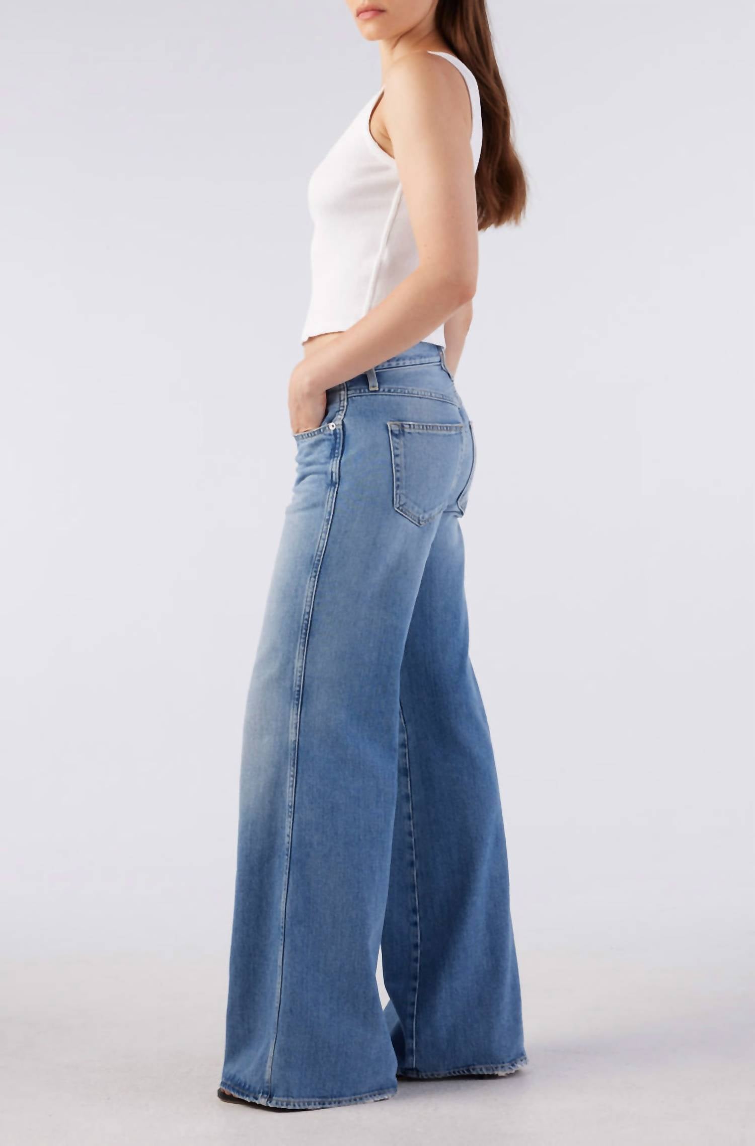 Amo - Faith Relaxed Flare Jean