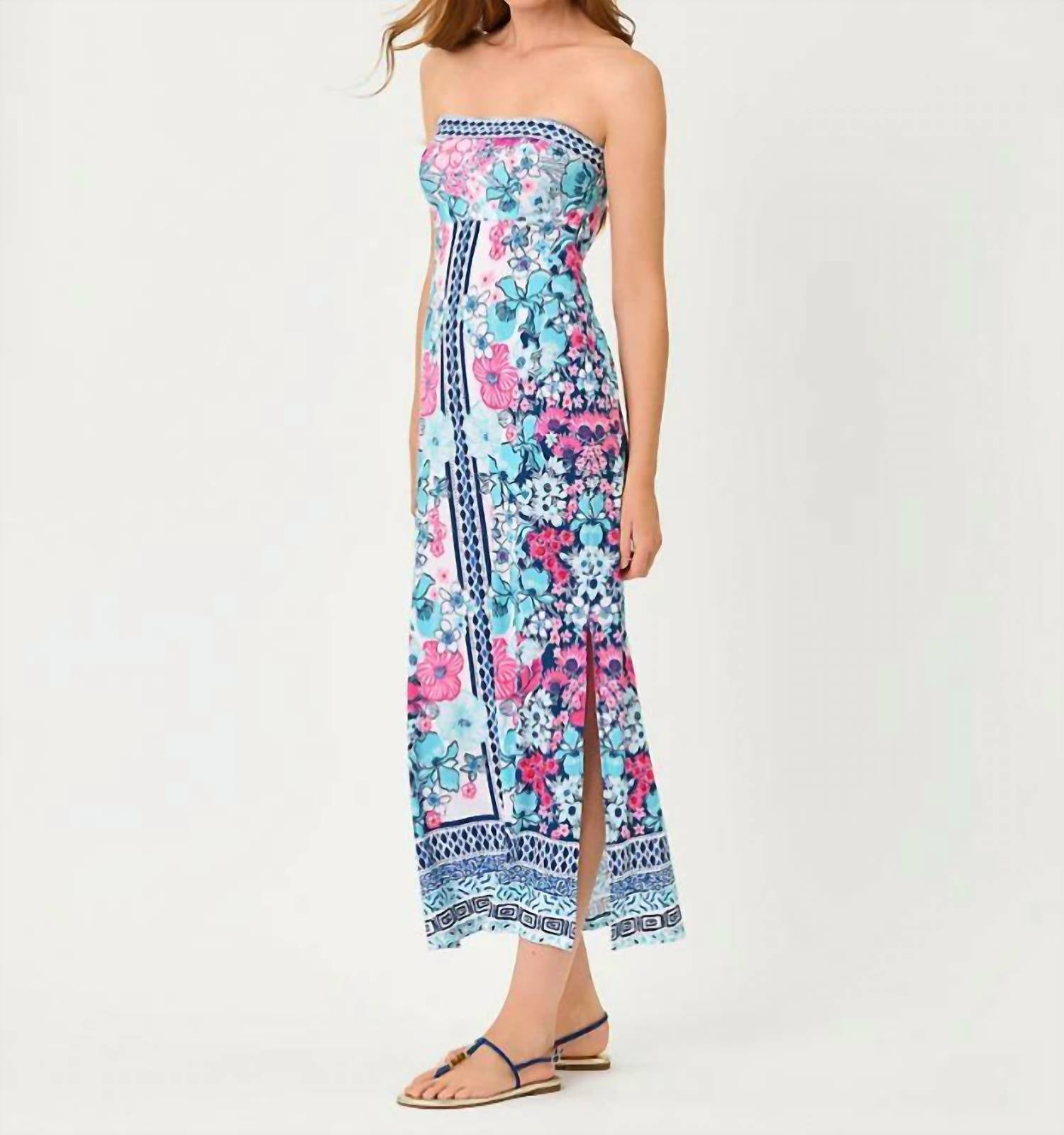 Lilly Pulitzer - NOA STRAPLESS MAXI DRESS