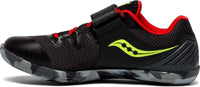 SAUCONY Men's Unleash Sd 2 Track & Field Running Shoe in 2 black red - men's shoe - detail view