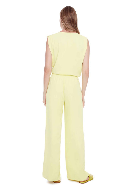 I Love Tyler Madison - Fiona Vegan Silk Wide Leg Pant