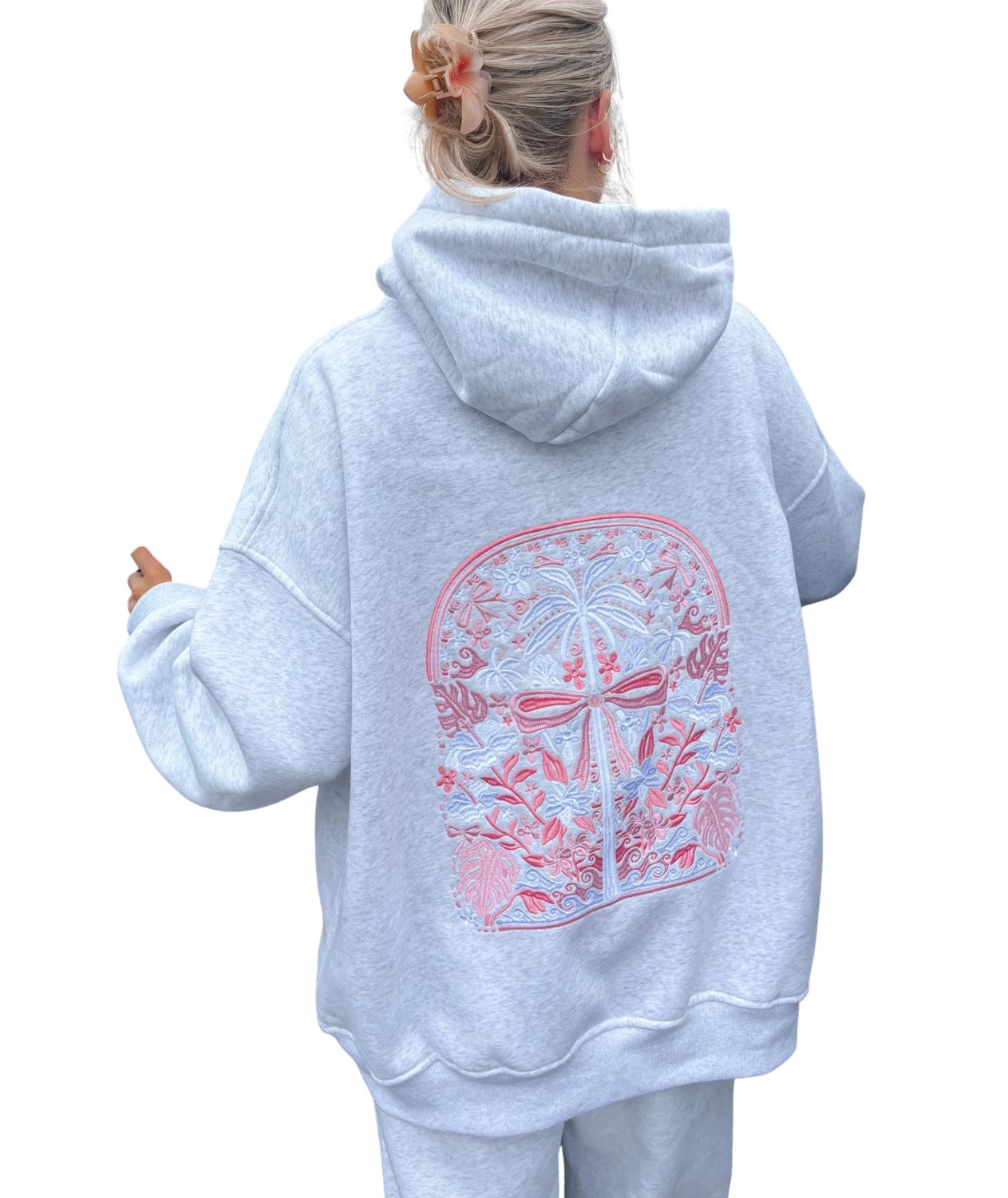 Sunkissed Coconut - Tropical Palms Hoodie
