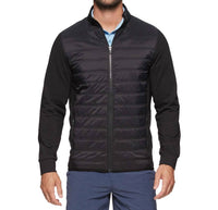 Flags & Anthem Worthington Performance Puffer Jacket in black - men's jacket - alternate view