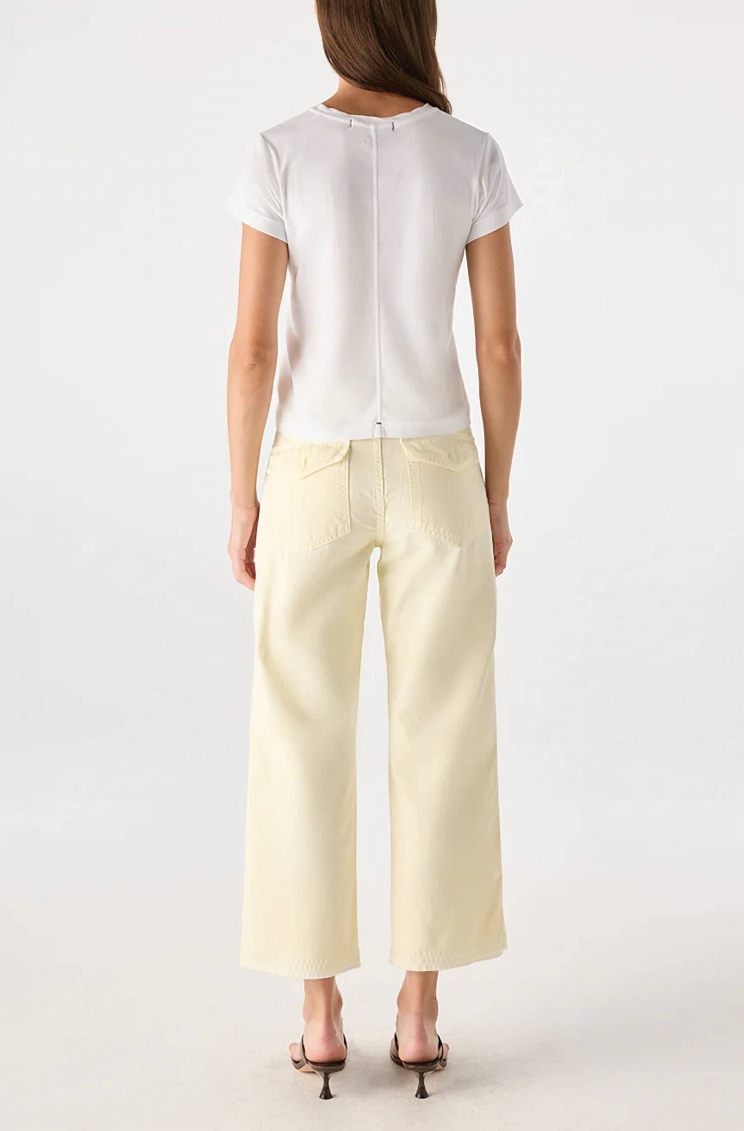 Amo - Easy Army Slouch Crop Trouser
