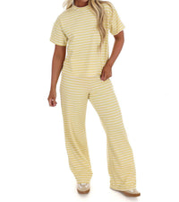 Things Between - Straight Line Stripe Two Piece Set
