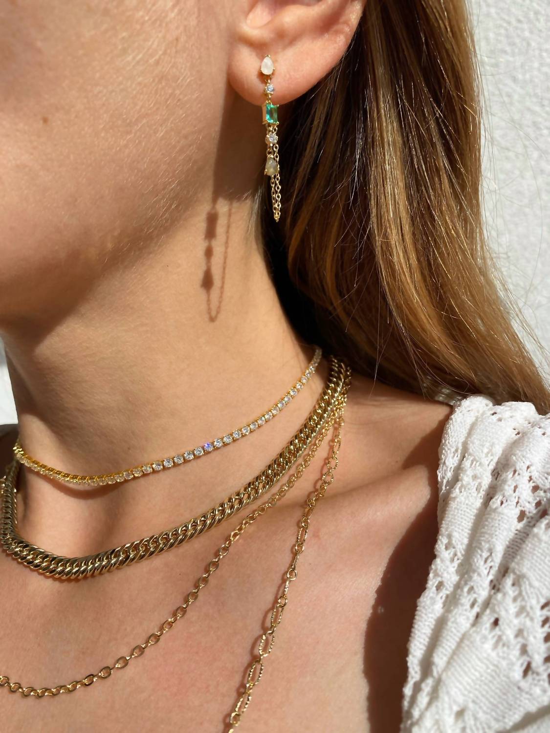 Native Gem - Women's Droplet Earrings