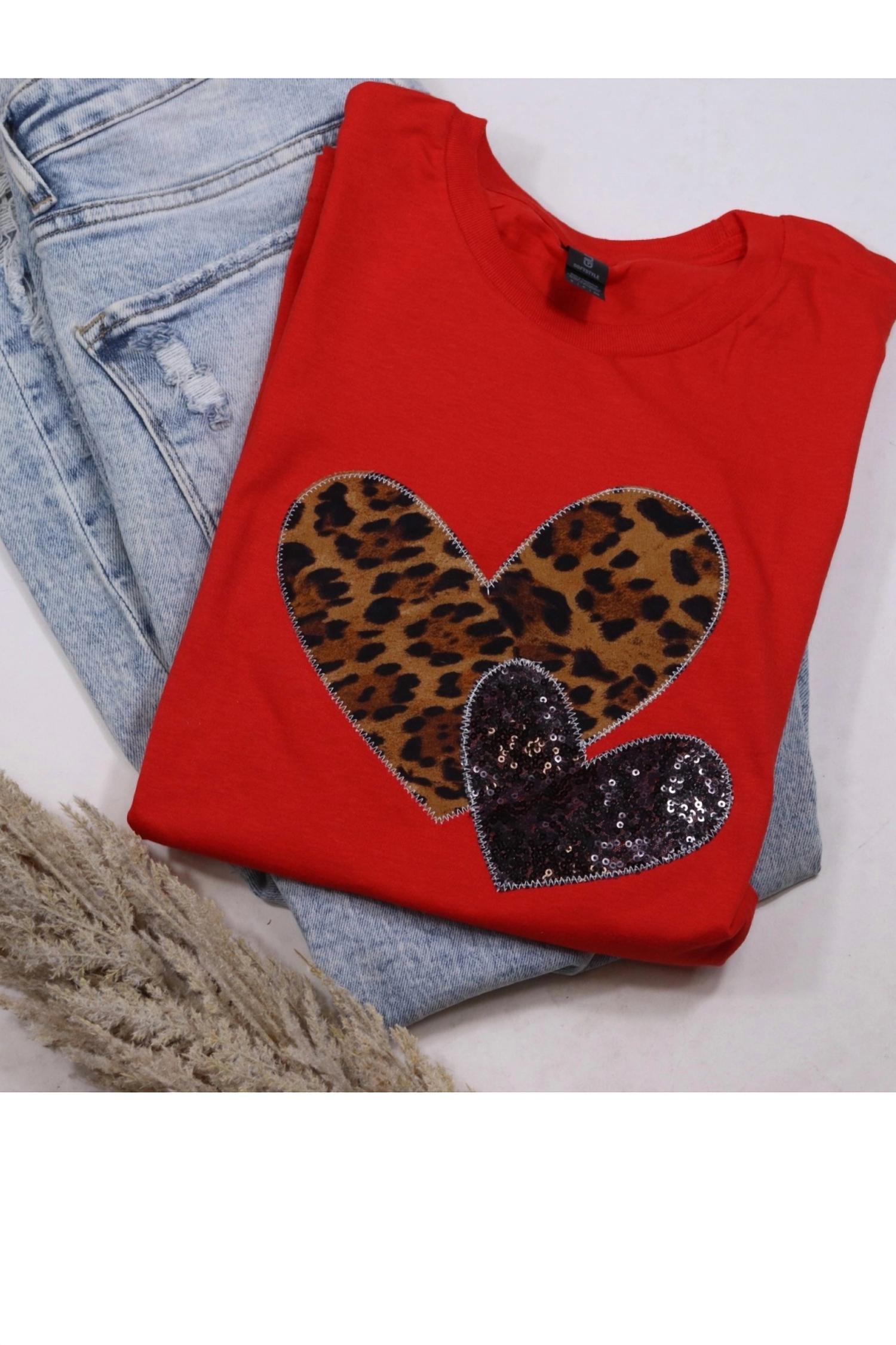 Southern Belle - Women's Valentine Heart Tee