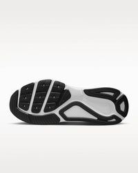 NIKE Women's Structure 26 Road Running Shoes in black cool grey metallic silver white - women's shoe - detail view