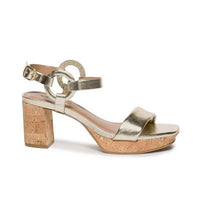 BERNARDO Women's Candace Sandals in champagne - women's sandal