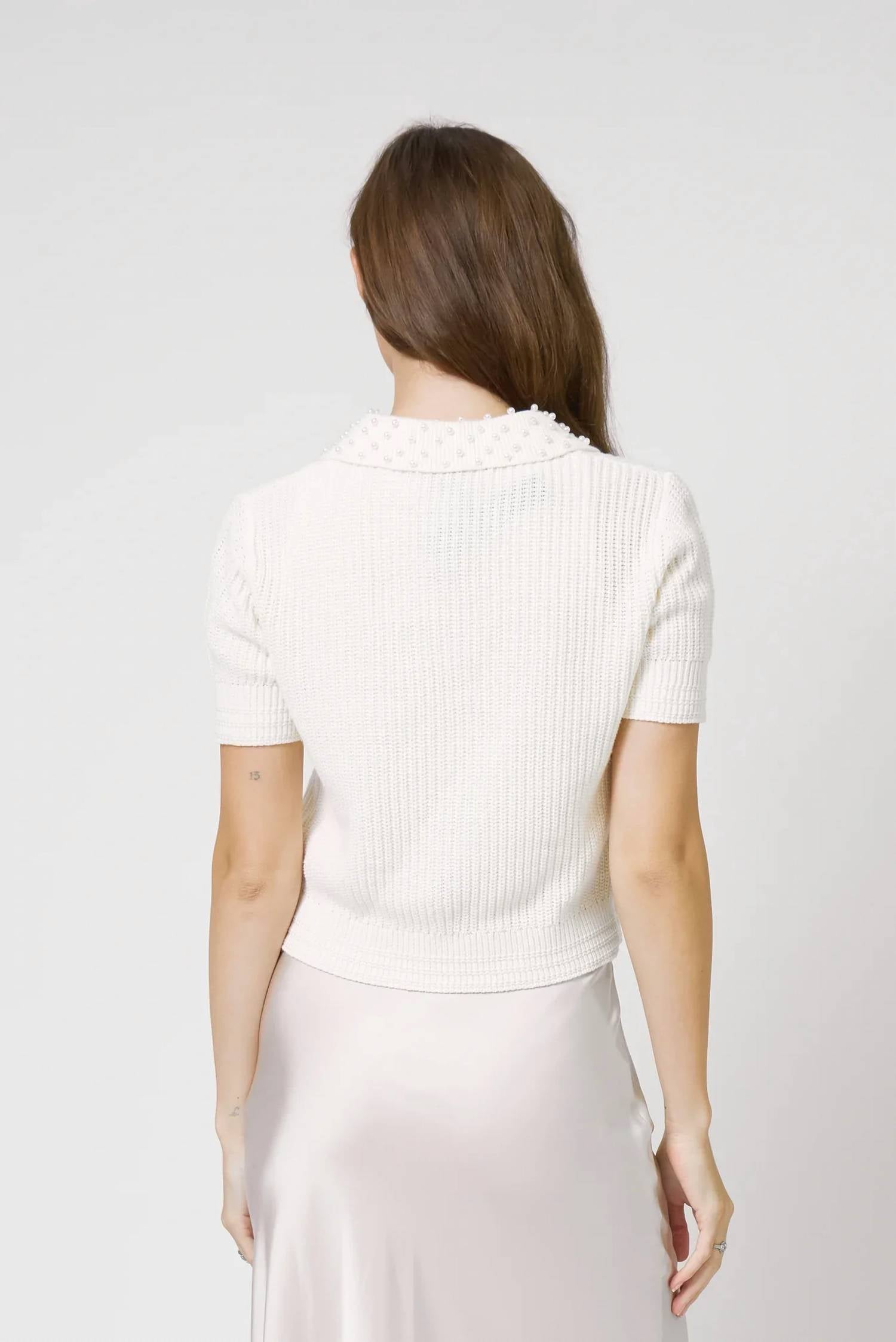 Central Park West - Charli Pearl Collared Polo