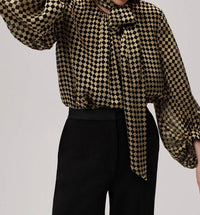 Exquise - Daina Balloon Sleeve Blouse