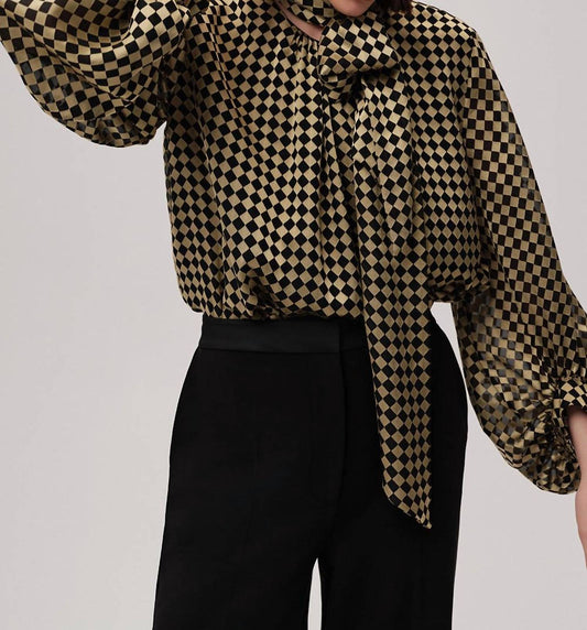 Exquise - Daina Balloon Sleeve Blouse