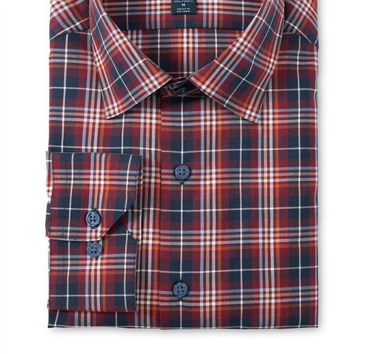 Scott Barber - Men's Performance Collegiate Plaid Shirt