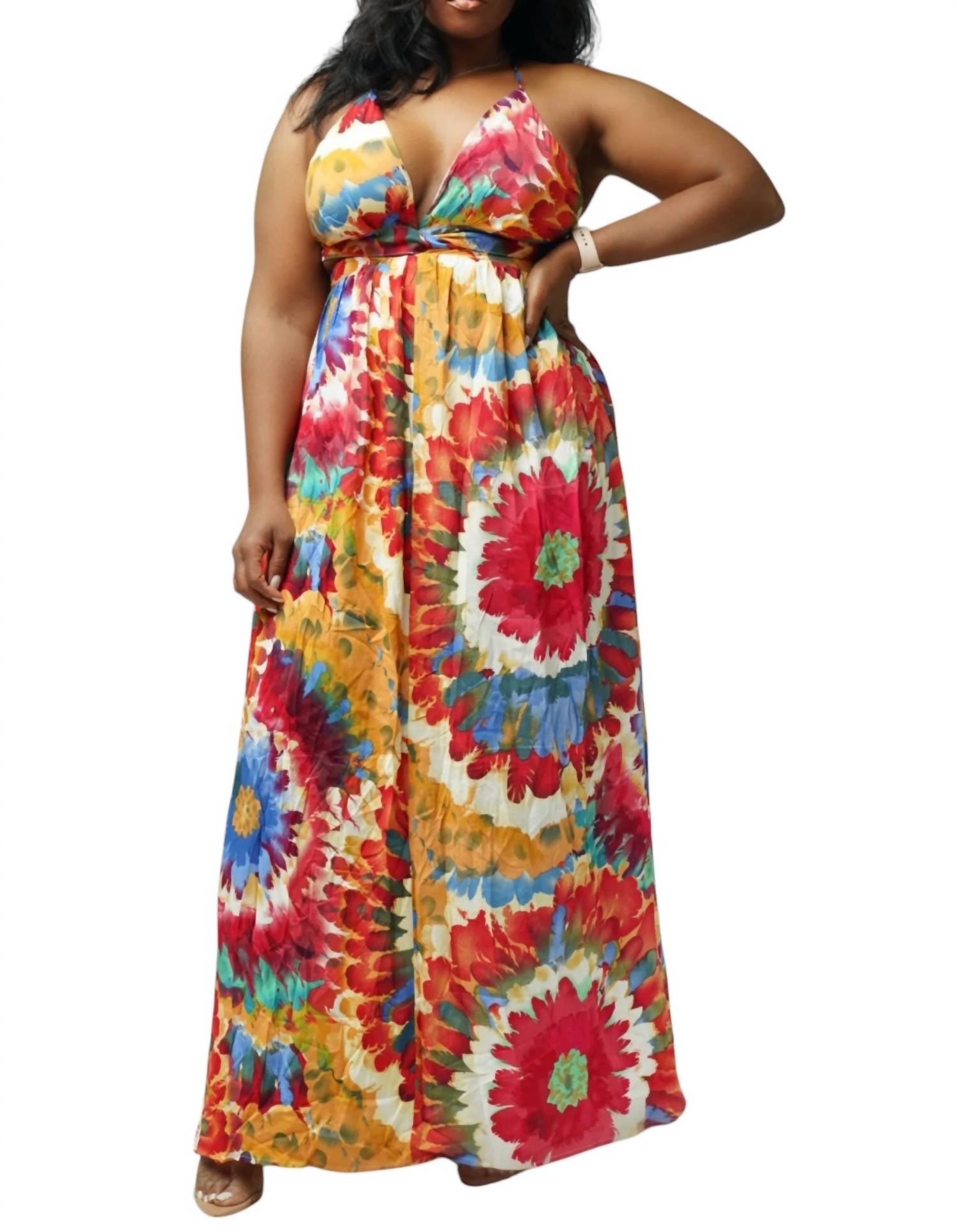 Hers & Mine - Sleeveless Maxi Dress