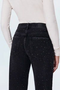 Pistola - Lexi Mid Rise Bowed Straight Leg Jeans
