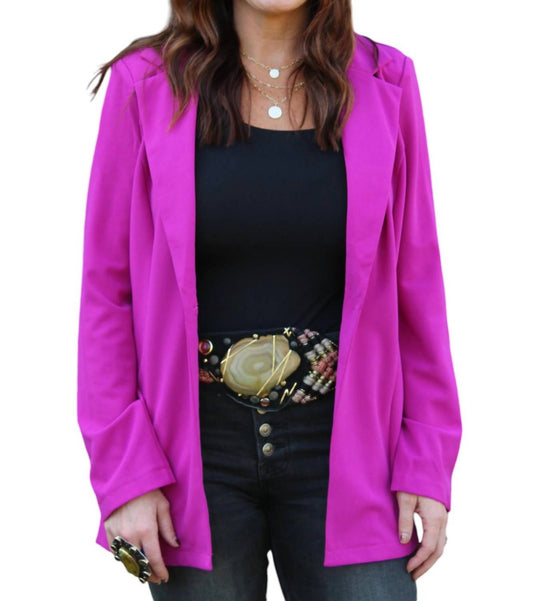 Timing - Women's One Button Blazer