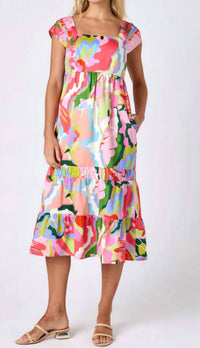 Crosby by Mollie Burch Amara Dress in flutter - women's dress