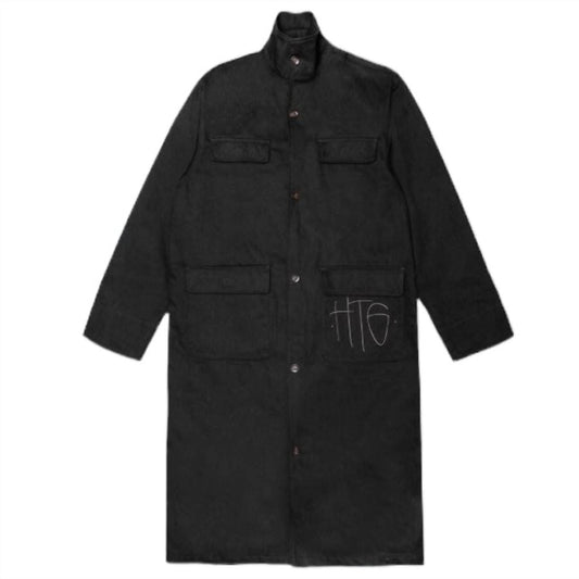 Honor The Gift - Men's Denim Trench Coat