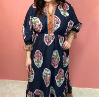 Umgee - Women's Ruffled Bloom Dress