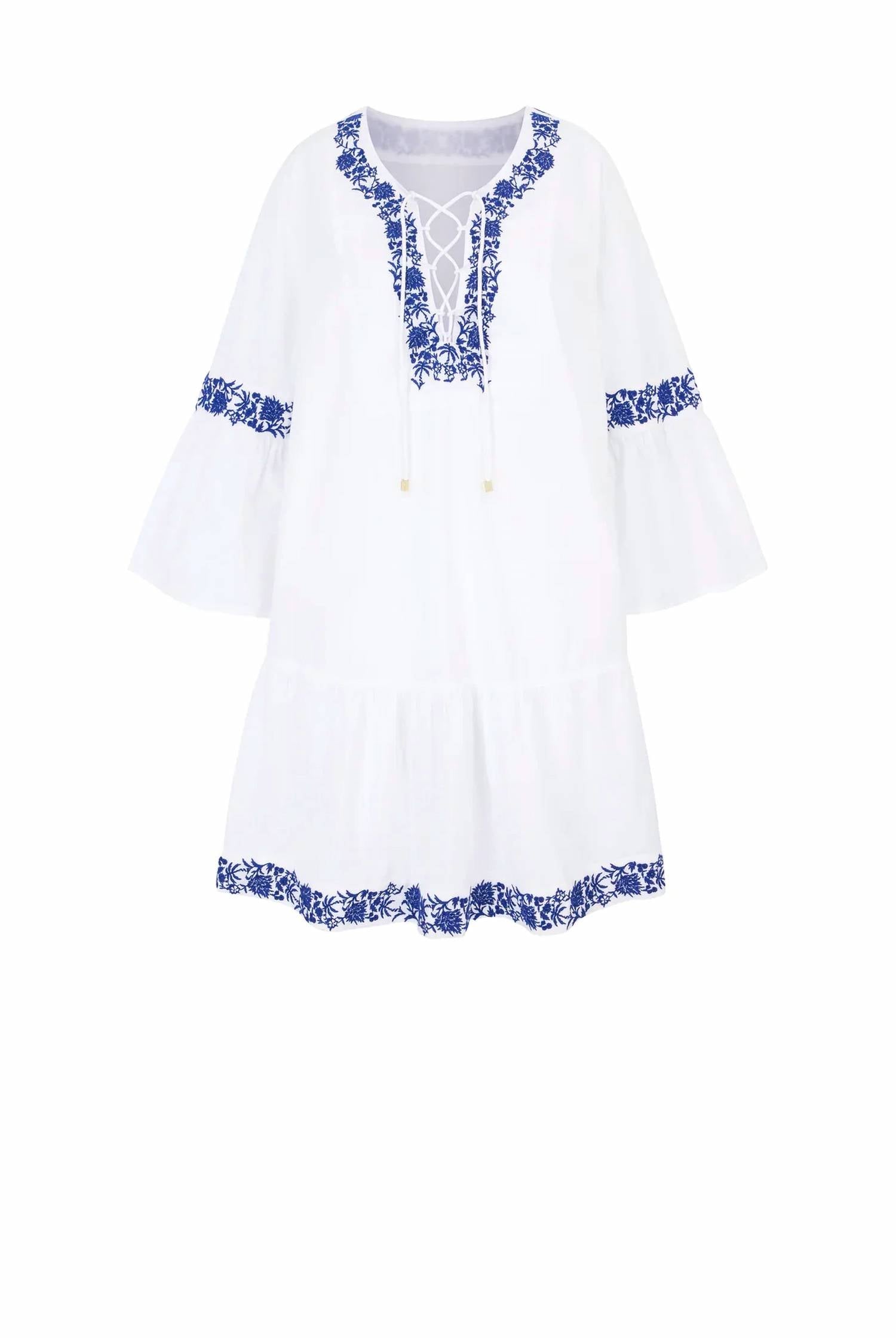Heidi Klein - Women's Cannes Lace Front Kaftan Cover-up