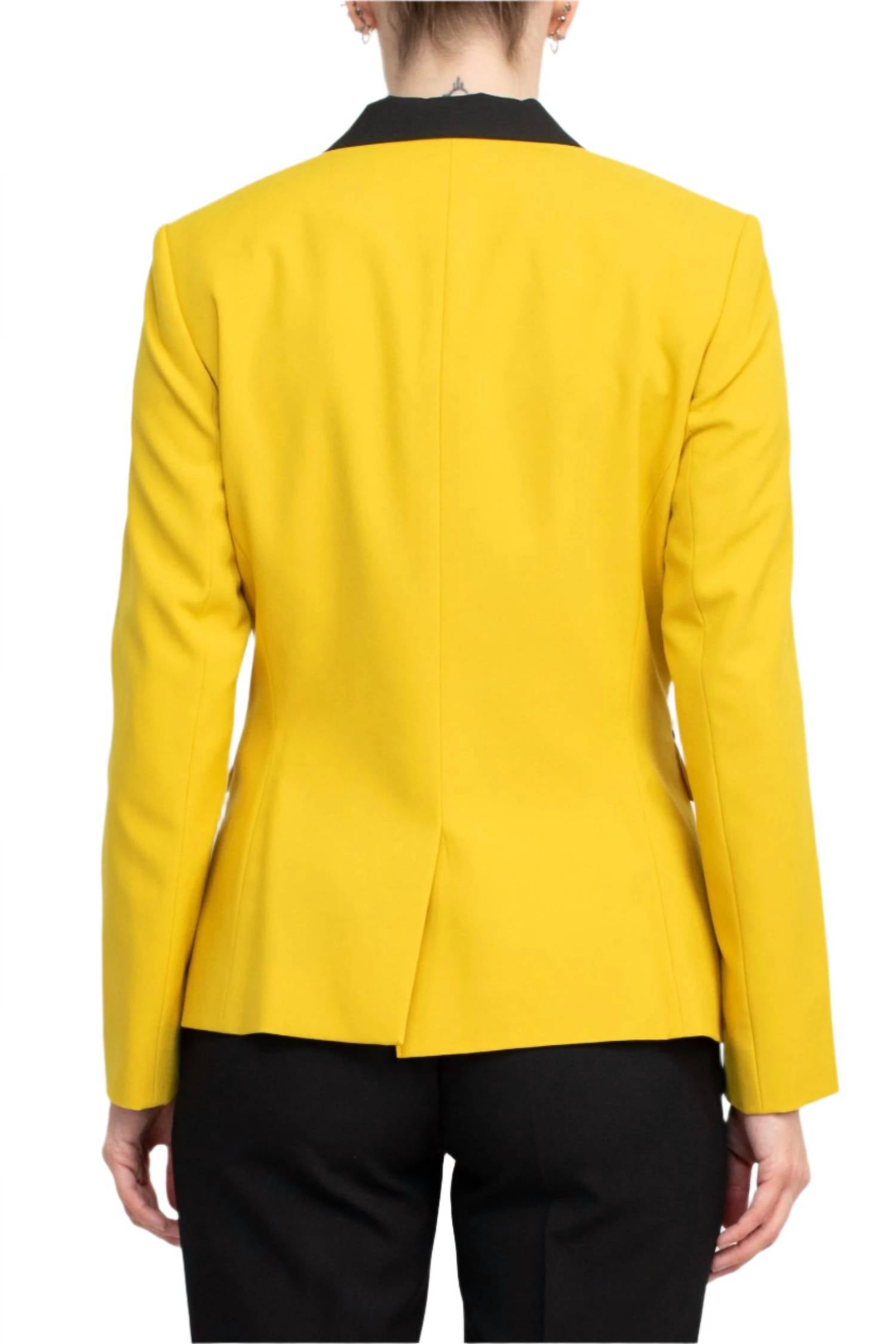 Emily... - Notched Collar Two-piece Set