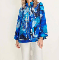 Lemon Grass - Stand Collar Reversible Jacket