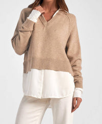 Elan - Layer Me Up Sweater Top