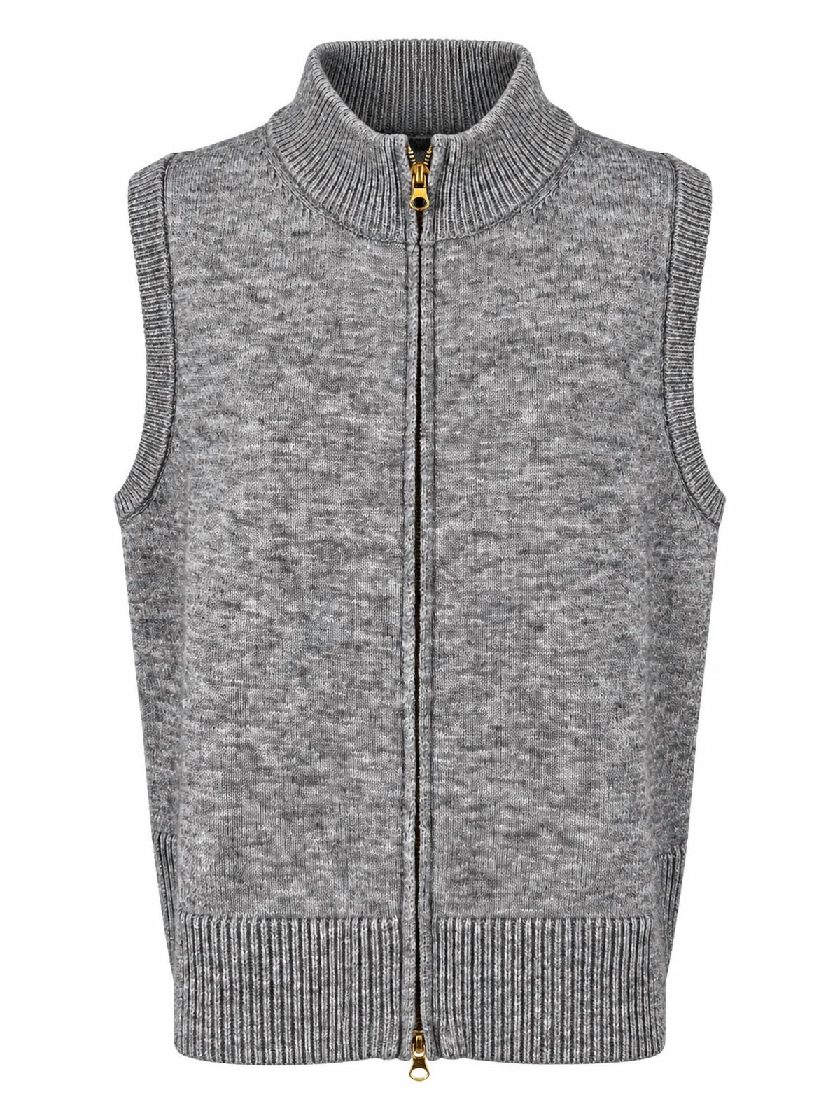 Elan - Britt Sleeveless Zip Sweater Vest