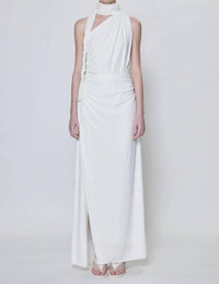 Simkhai - Moira Draped Jersey Gown