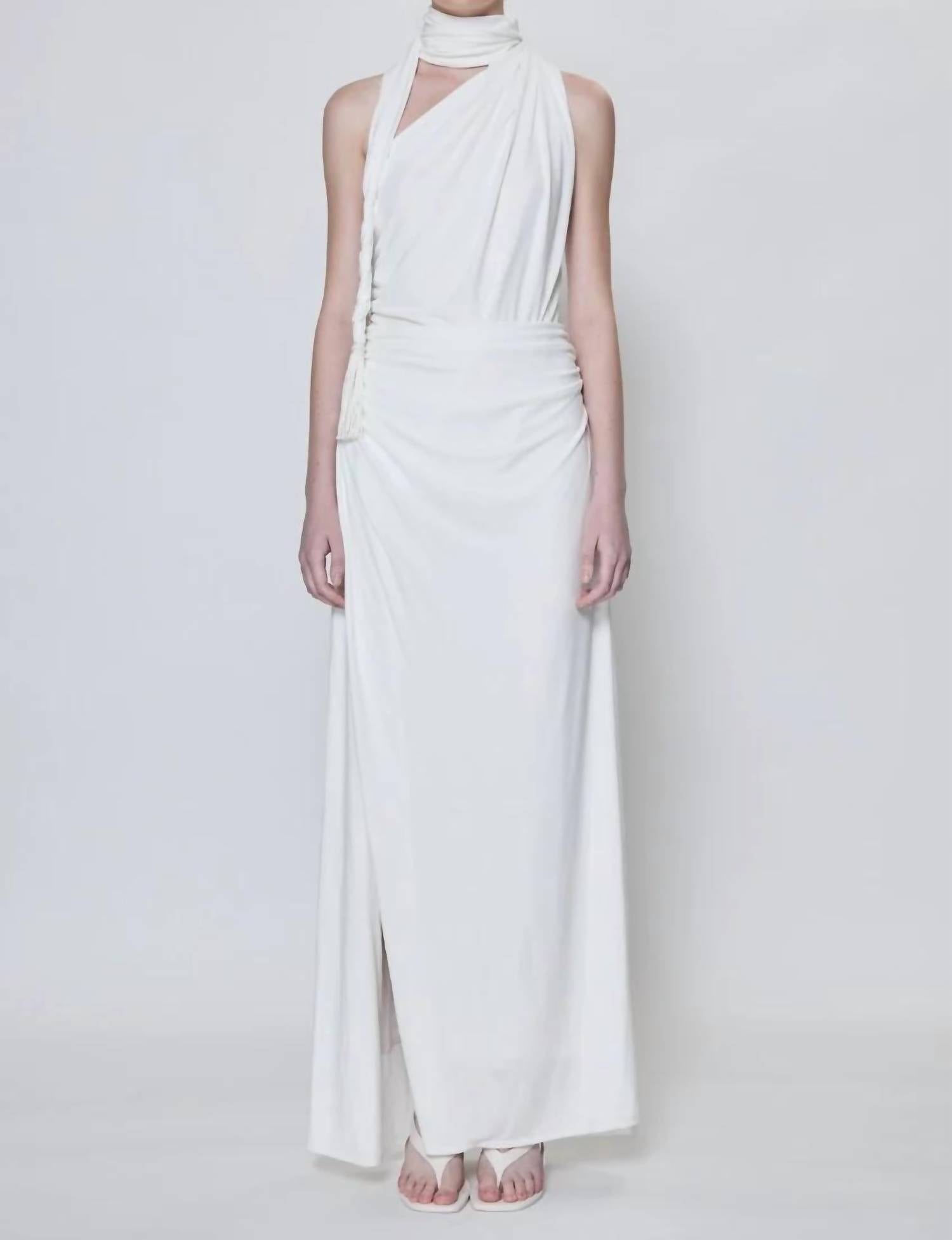 Simkhai - Moira Draped Jersey Gown