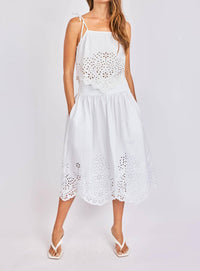 Sage The Label - Atlantis Eyelet Skirt
